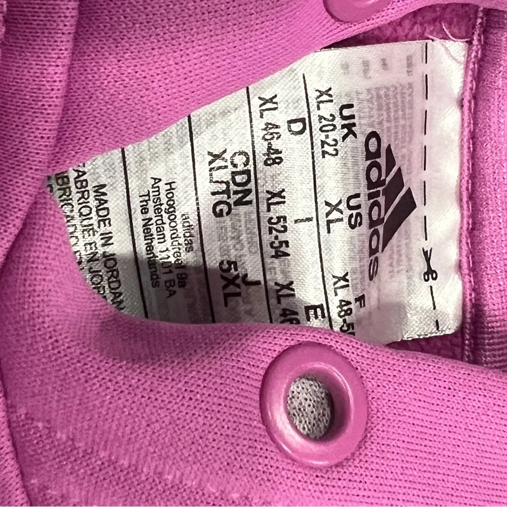 adidas Women’s Gear Up Hoodie Lilac Purple Soft Loose Fit XL - Picture 4 of 11